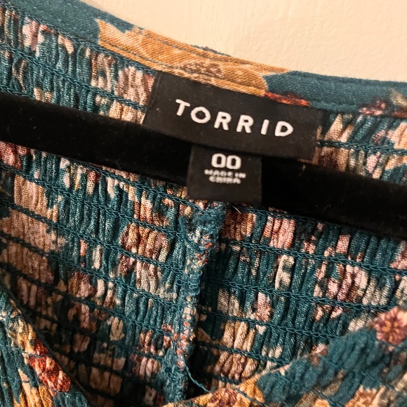 Midi Gauze Smocked Bodice Dress - Picture 2 of 4